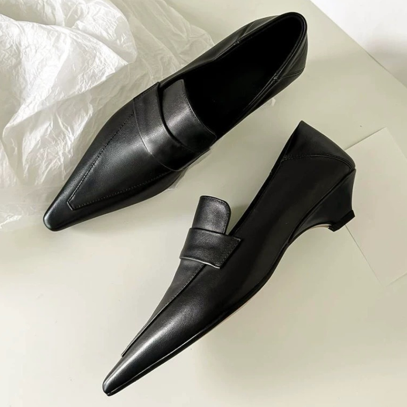 Kitten Heel Women - Puntschoen Pompen Elegante Damesschoenen Mode Ondiepe