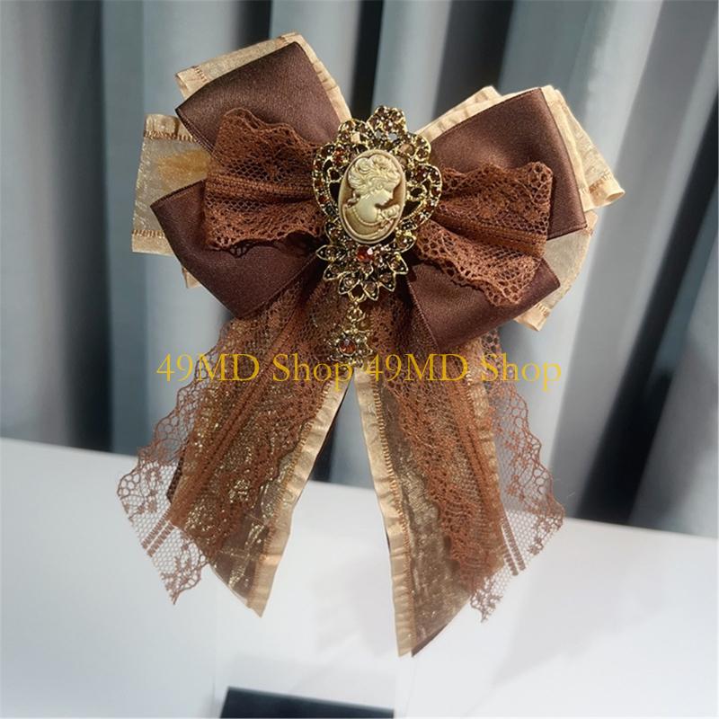 Formal Wear Jewelry For Women - 49MD Modieuze stropdas met lint en