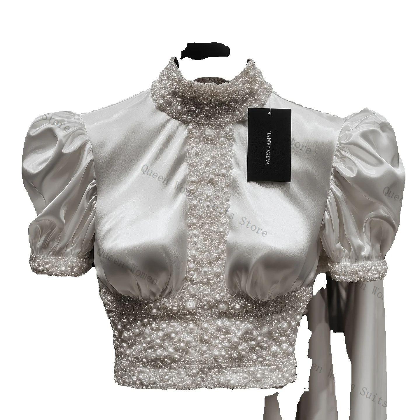 Women'S Formal Wear For A Wedding Guest - Luxe parels vrouwen pak set 2-delige