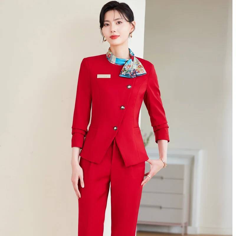 Women Formal Wear Business - Plus Size Formele Elegante Stijlen Broekpakken