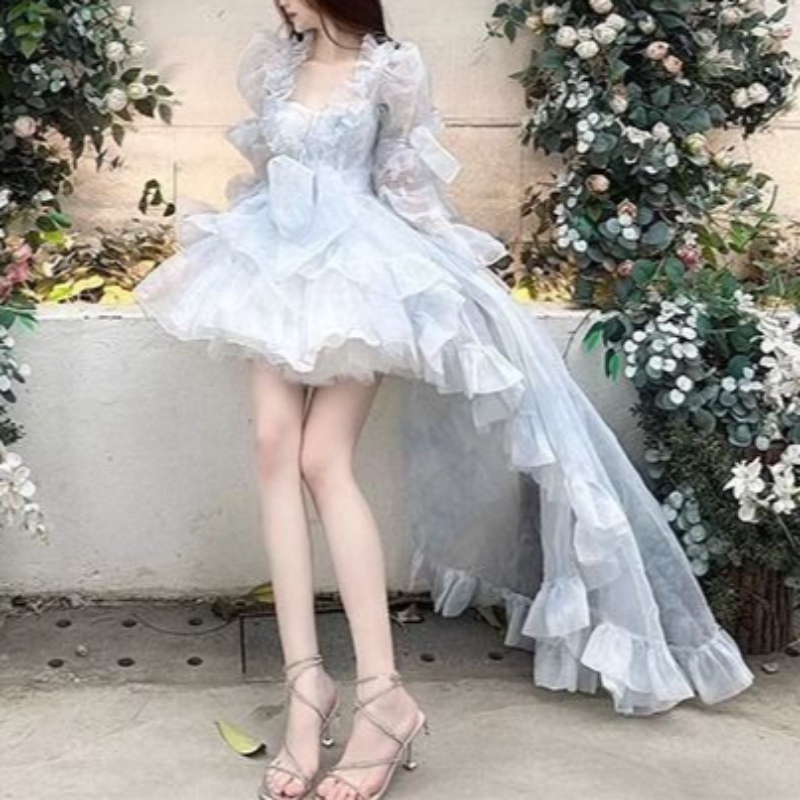 Zoete Lolita Franse Puffmouw K - Women Formal Wear For Graduation recensie en prijs