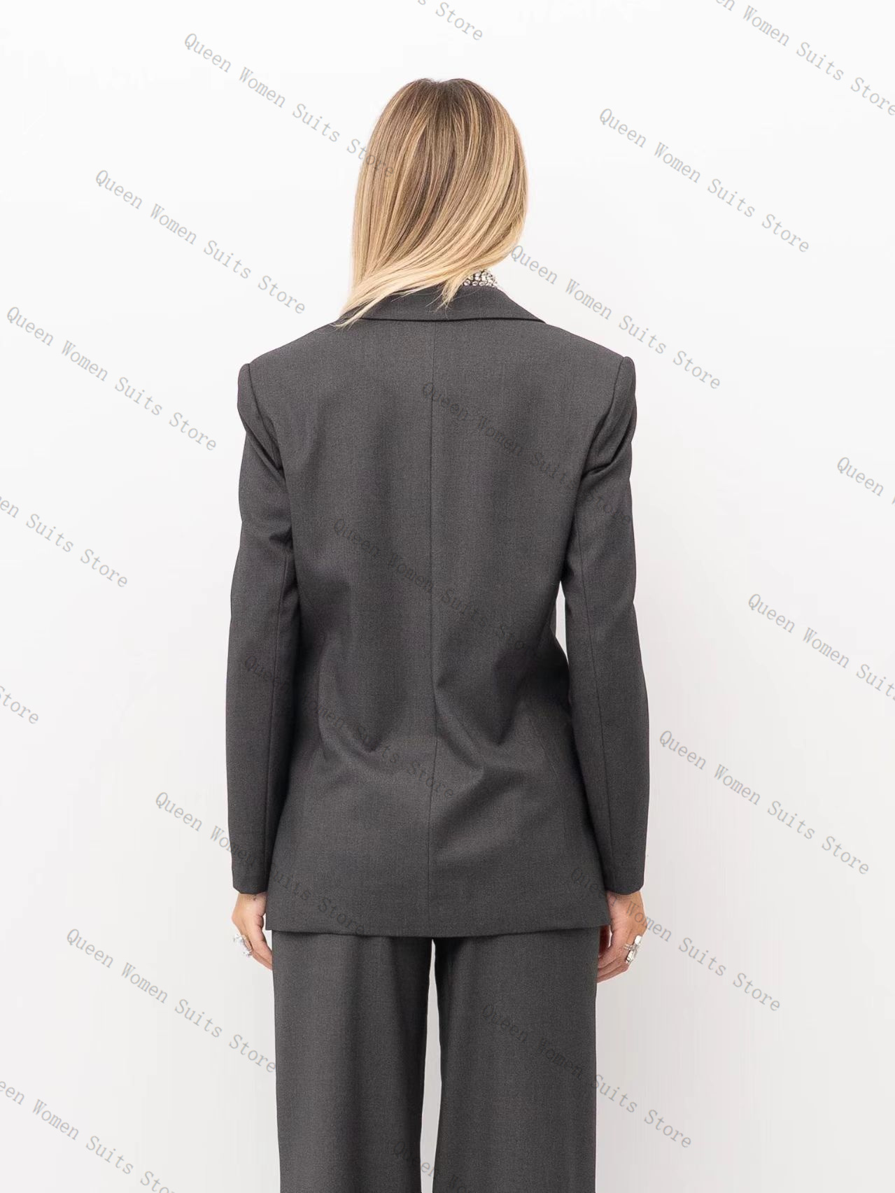 Grijze vrouwen pak set 2-delig - Women'S Formal Wear For A Wedding Guest recensie en prijs