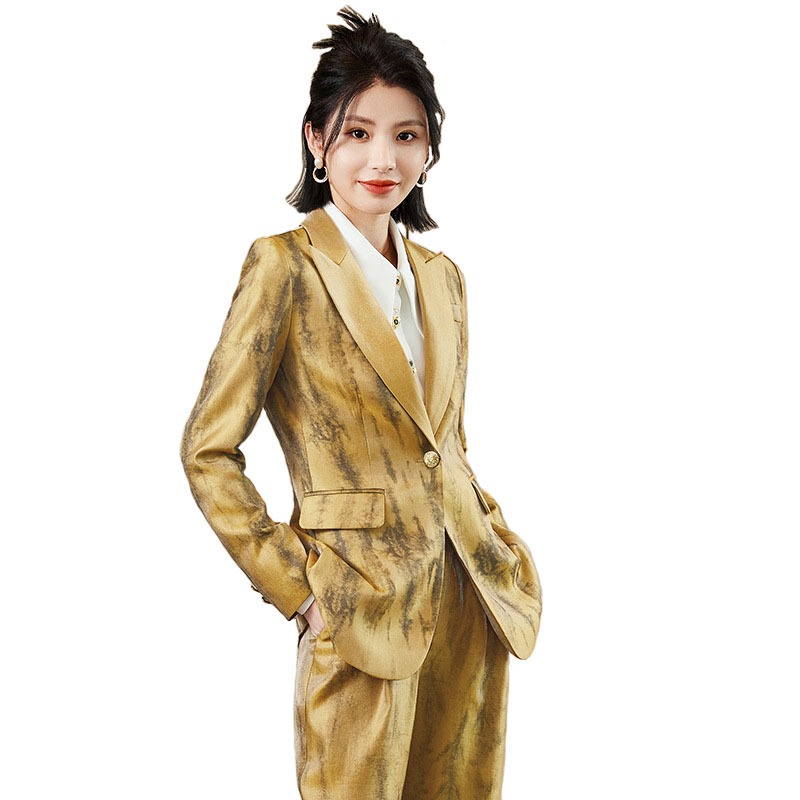 Vrouwen Gouden Zwarte Formele  - Women Formal Wear With Tie recensie en prijs