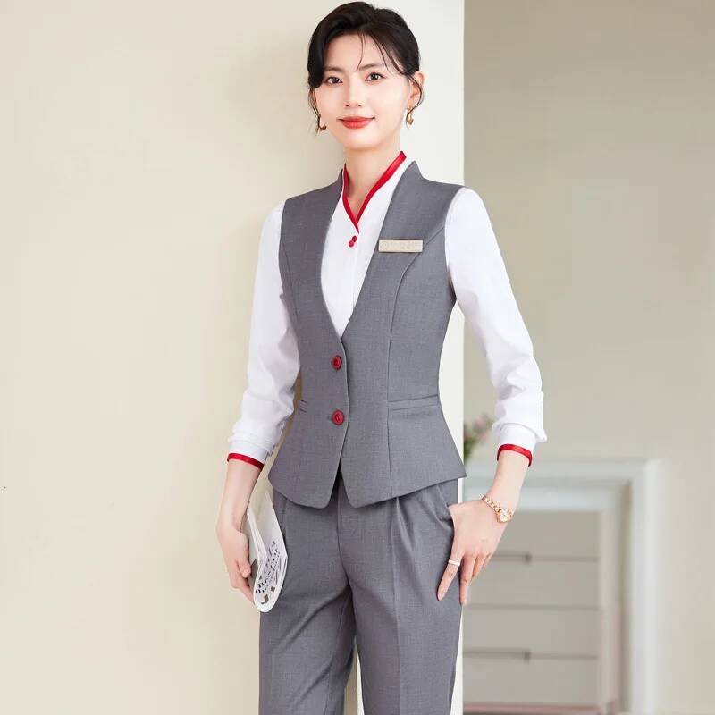 Plus maat 5XL formele broekpak - Women Formal Wear Business recensie en prijs