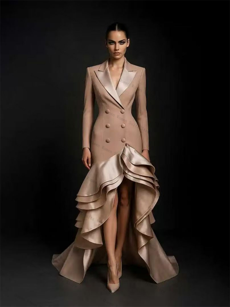 Champagne Vrouwen Pak 1-delige - Women'S Formal Jackets To Wear With Dresses recensie en prijs