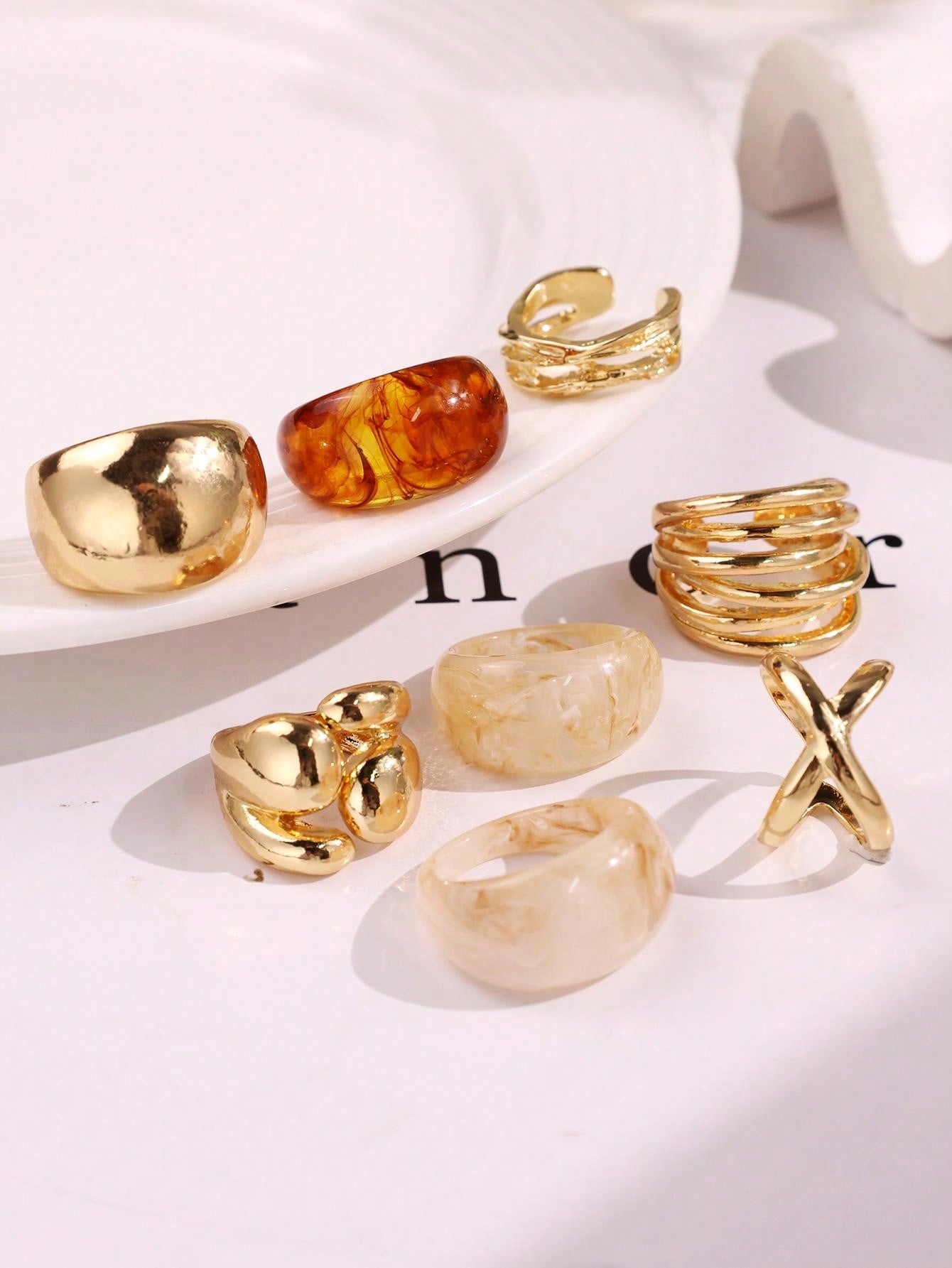 8-delige retro, licht luxueuze - Formal Wear Jewelry For Women recensie en prijs