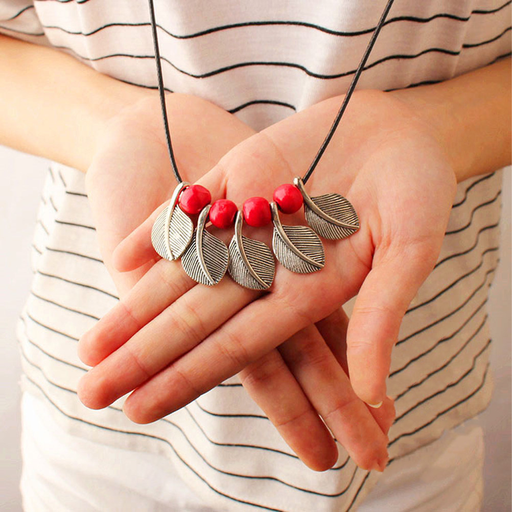 Keramische bloemenbladketting, - Formal Wear Jewelry For Women recensie en prijs