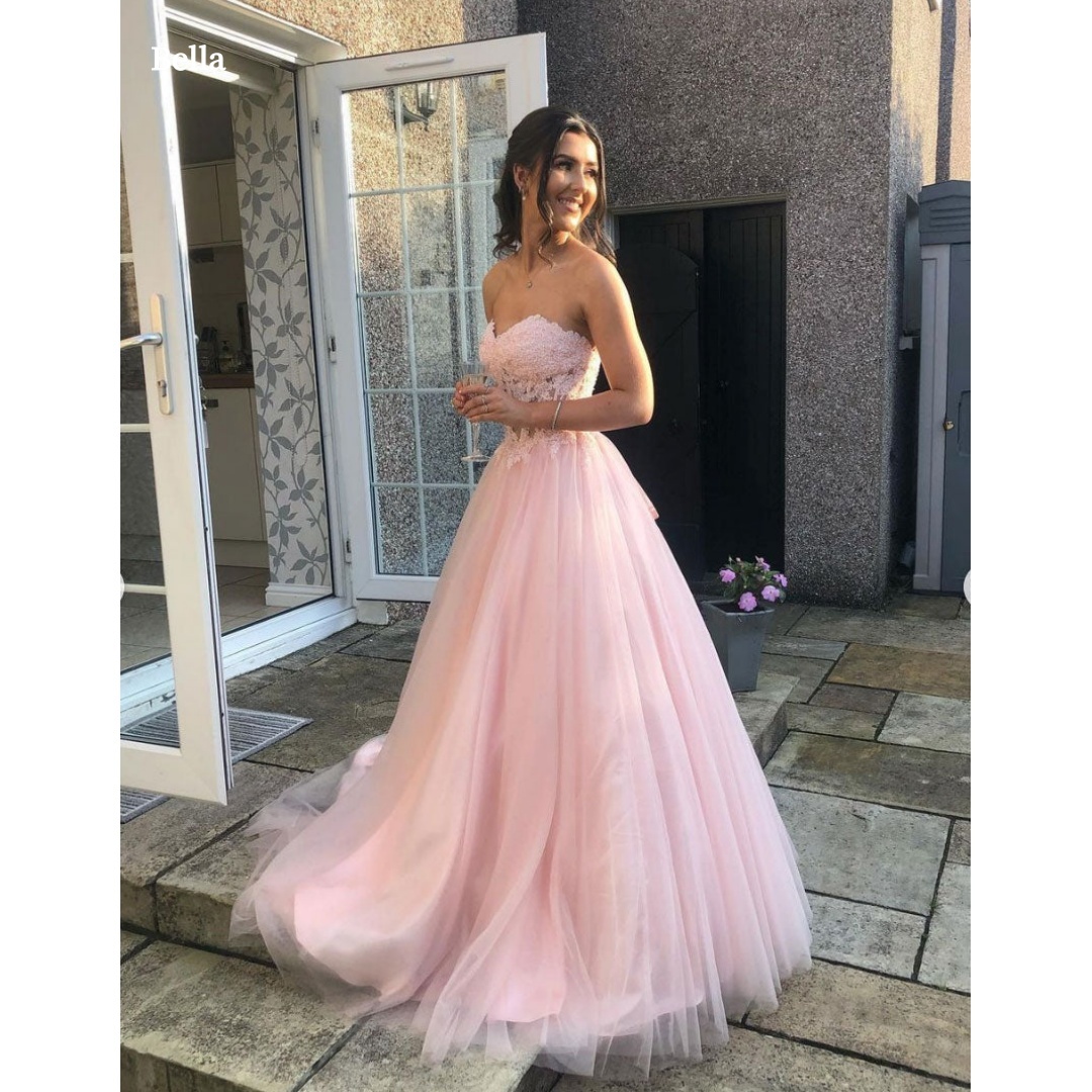 Bella op maat gemaakte roze st - Women Formal Wear For Graduation recensie en prijs