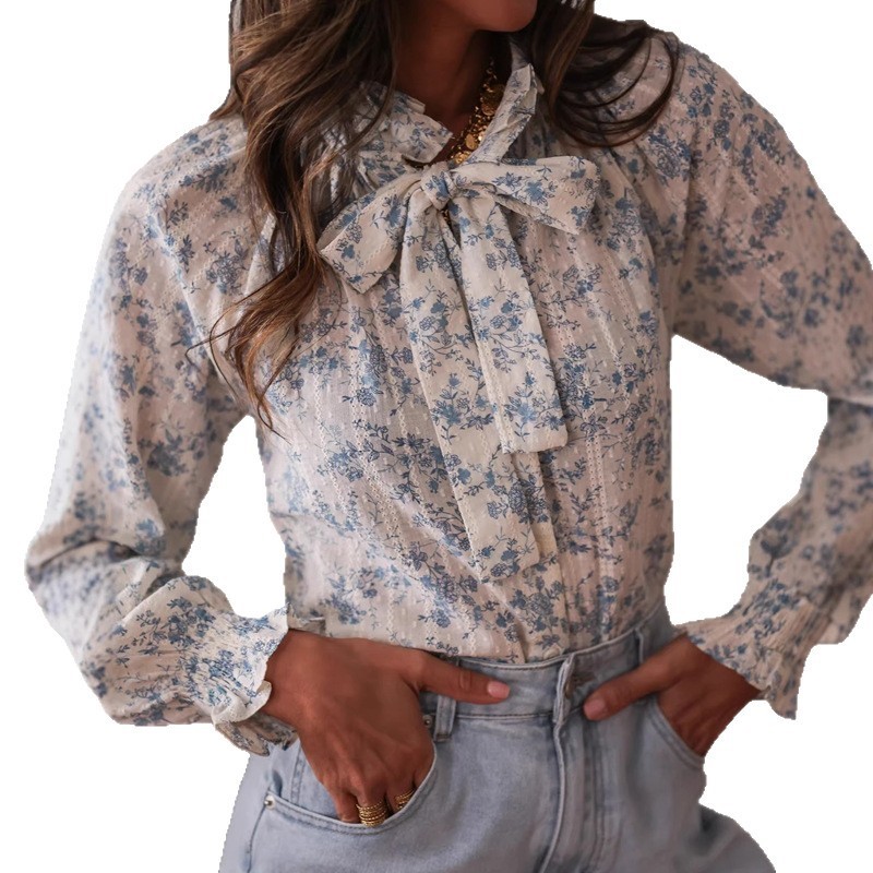 Damesmode met strik, bedrukte  - Women Formal Wear With Tie recensie en prijs