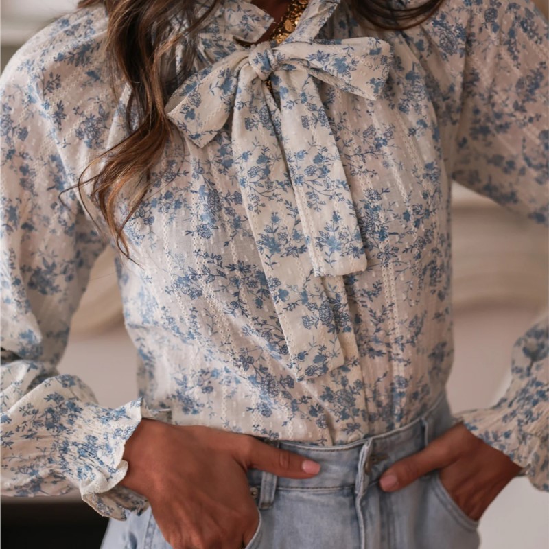Damesmode met strik, bedrukte  - Women Formal Wear With Tie recensie en prijs