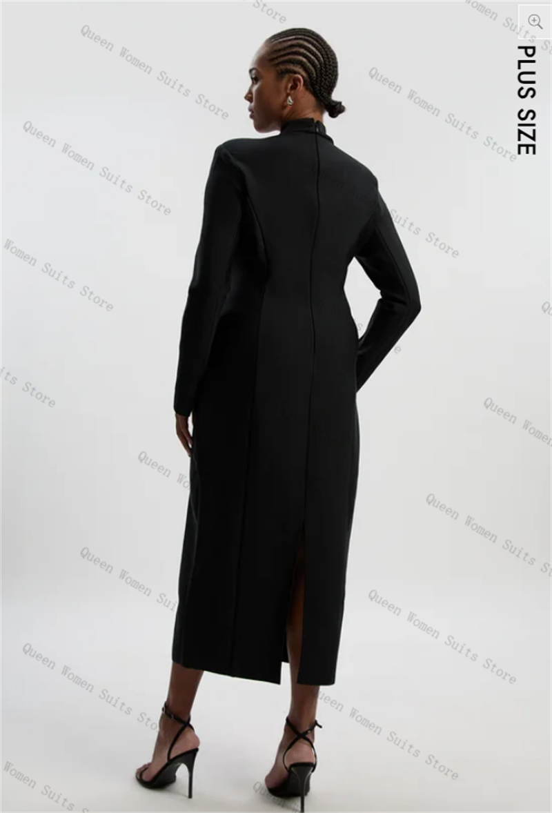 Zwart katoenen damespak 1-deli - Women'S Formal Wear For A Wedding Guest recensie en prijs